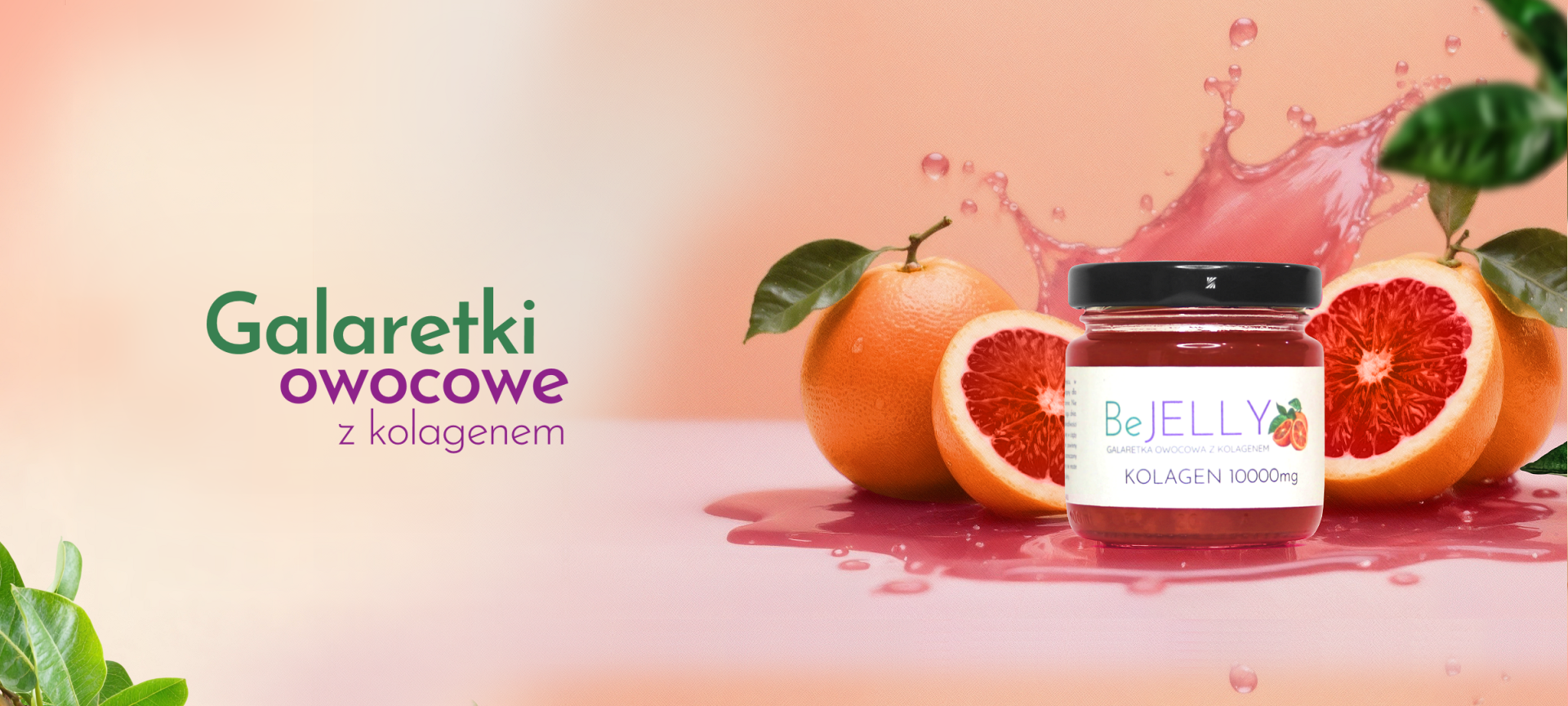 Gotowe galaretki naturalne z kolagenem