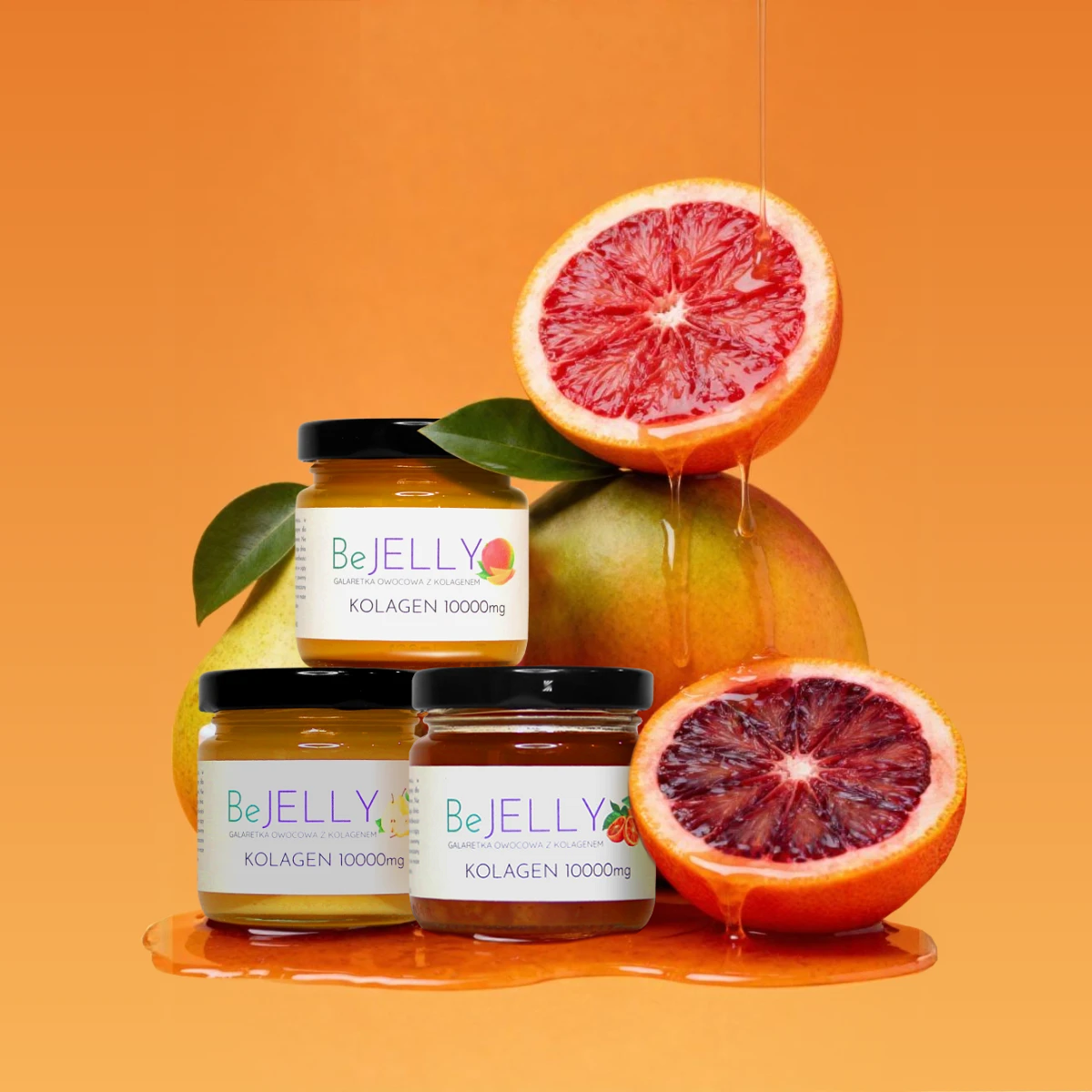 Galaretki owocowe z kolagenem